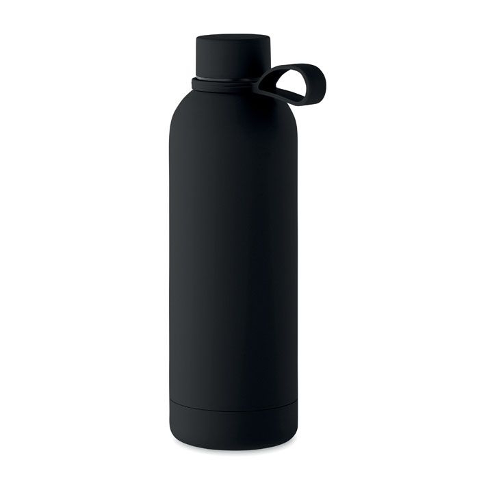 MO2315-03Emerald Doppelwandige Flasche 500 ml_ schwarz