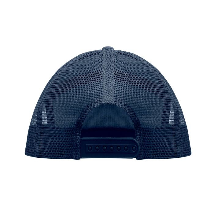 MO2866-85Bead Flache Kappe 7 Panels_ marineblau