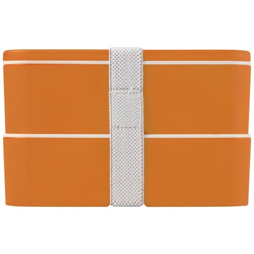 PF210470-13MIYO 700_700 ml Doppel-Lunchbox_ orange_orange_weiss