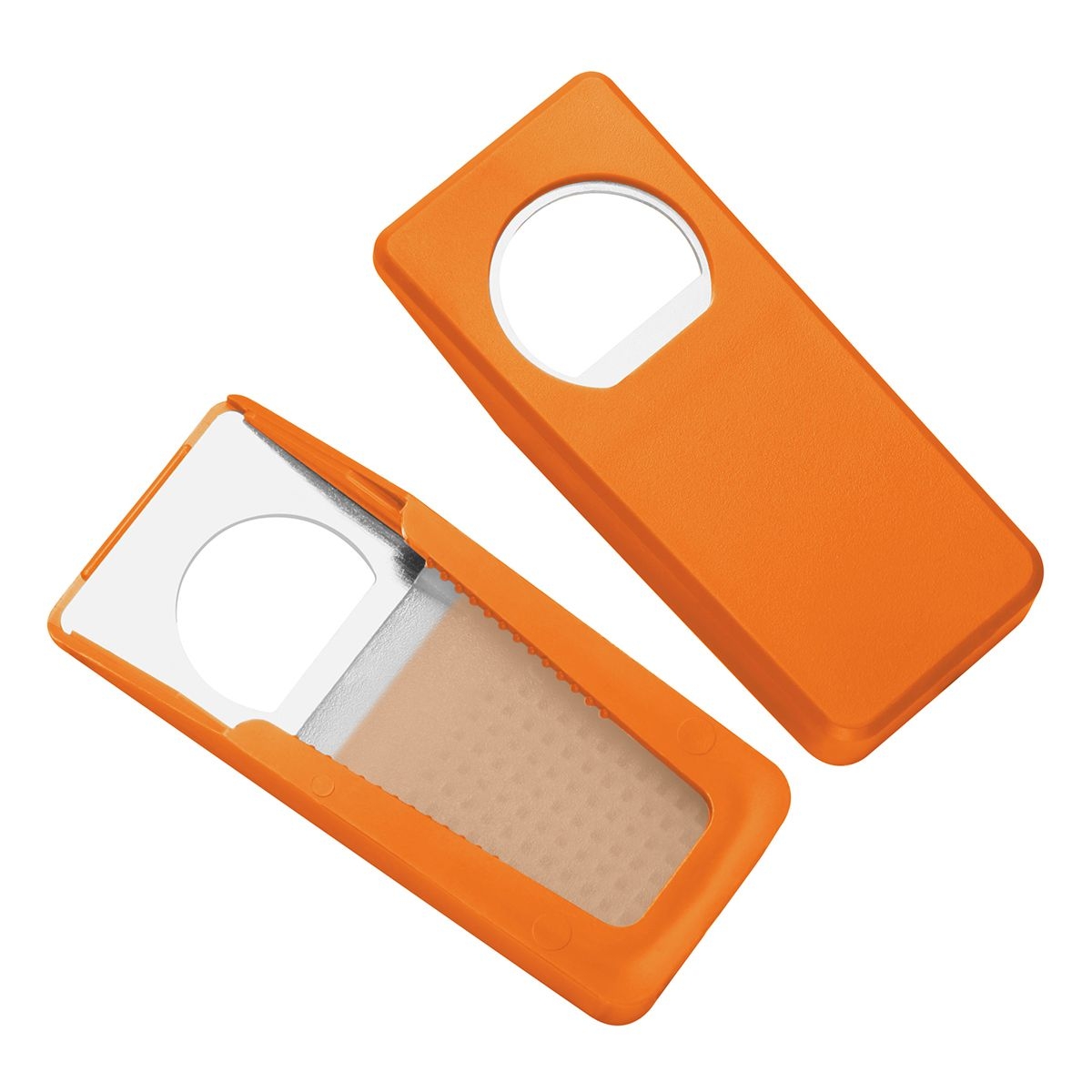 HE7104-5Flaschenoeffner mit Verschluss _Alpha_ orange