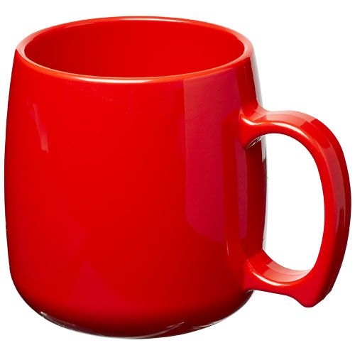 PF210012-5Classic 300 ml Kunststoffbecher_ rot