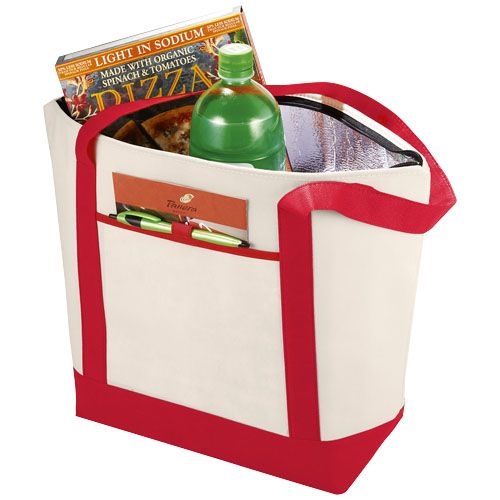 PF120085-3Lighthouse Non Woven Kuehltasche 21L_ natural_rot