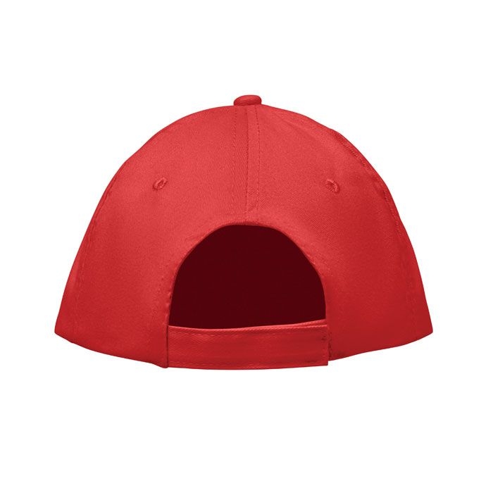 MO2345-05Sunny Baseball cap 5 panels 180gr_ rot