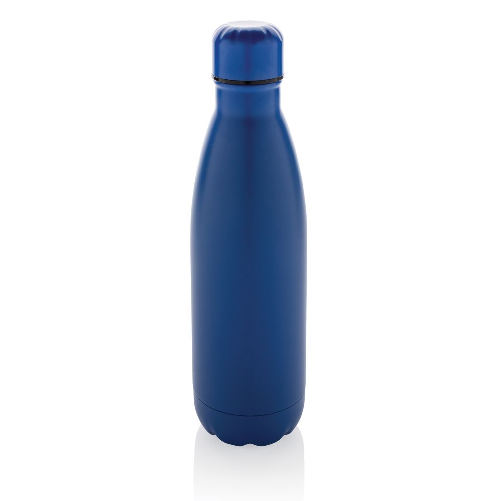 XDP435_72-5Eureka einwandige Wasserflasche aus RCS rec. Stainless-Steel_ blau