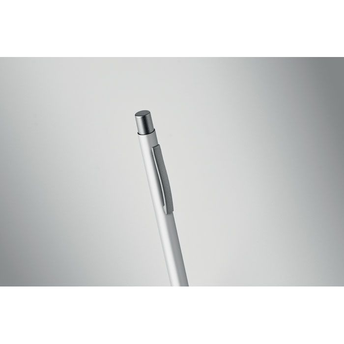 MO3222-14Nali Druckkugelschreiber recy. Alu_ silber