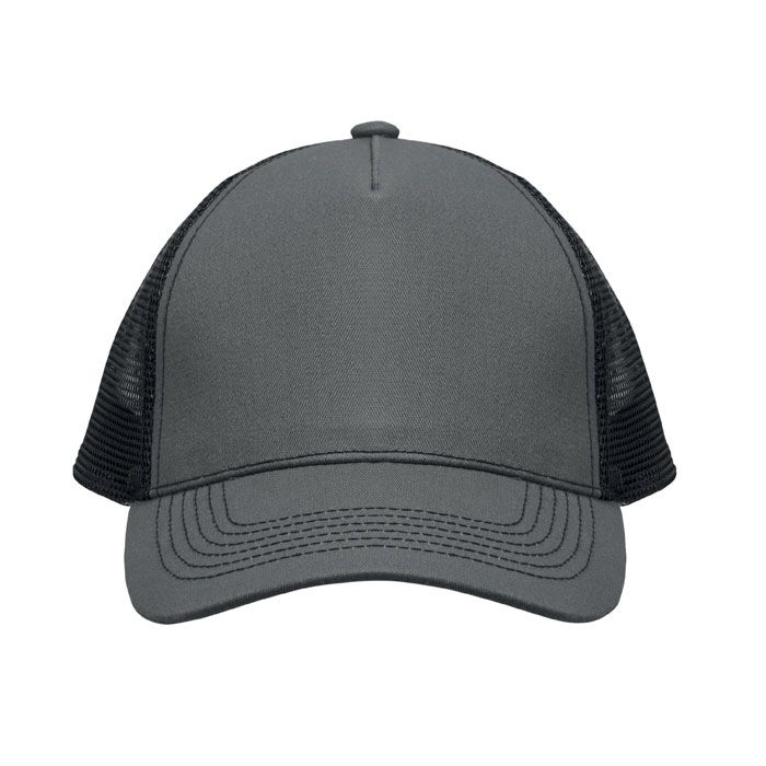 MO2986-15Blist Trucker Kappe 5 Panels_ steingrau