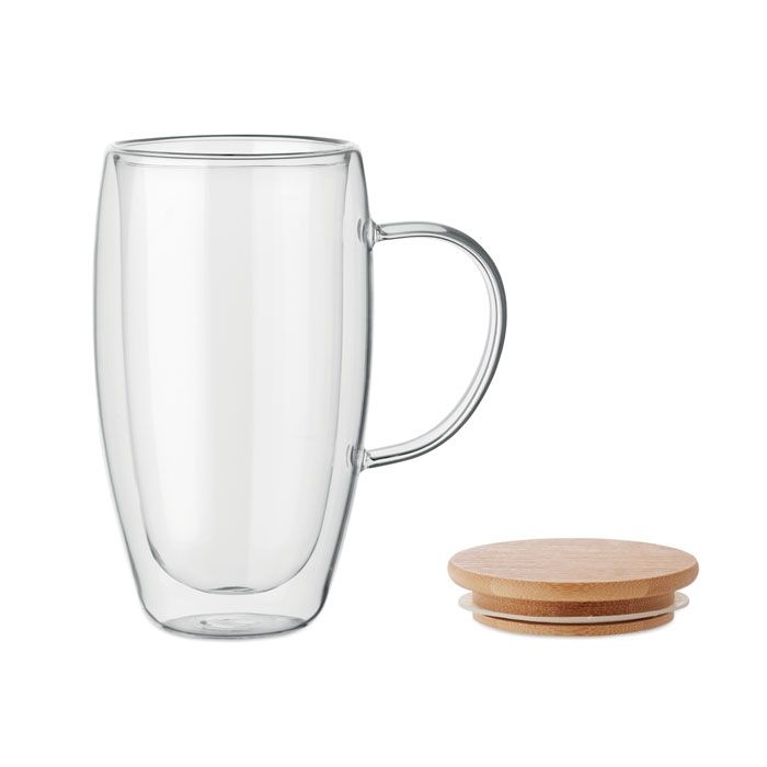 MO2673-22Terol Doppelwandiger Glasbecher 450ml_ transparent