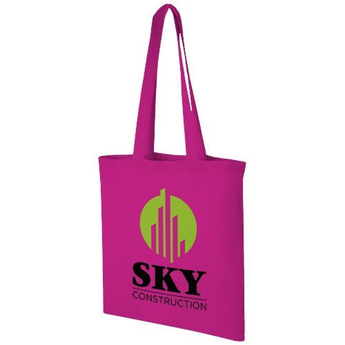 PF119411-11Carolina 100 g_m² Baumwoll Tragetasche 7L_ magenta