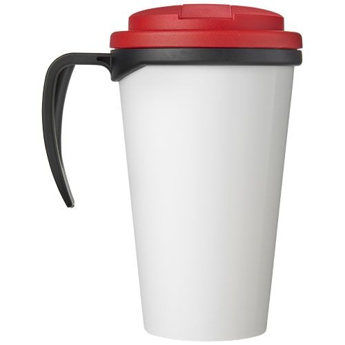 PF210420-3Brite-Ameriano® Grande 350 ml Isolierbecher mit auslaufsicherem Schraubverschluss_ schwarz_rot