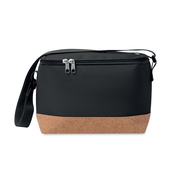 MO2504-03Koeler Kuehltasche 600D RPET 5L_ schwarz