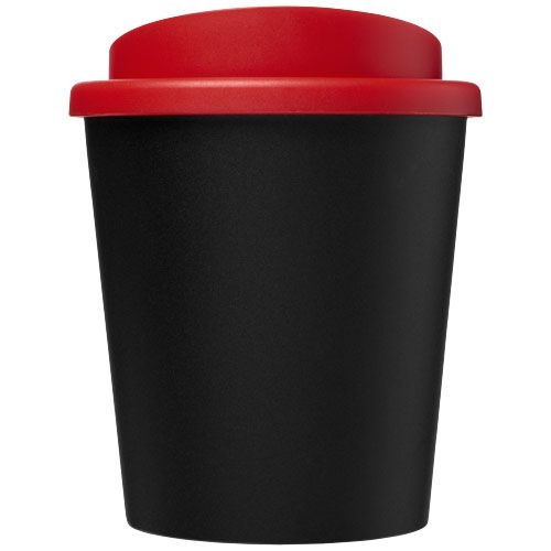 PF210454-2Americano® Espresso Eco 250 ml recycelter Isolierbecher _ schwarz_rot