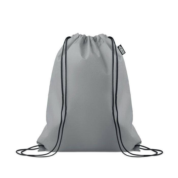 MO2809-07Daffy Rpet Beutel mit Kordelzug Non Woven_ grau