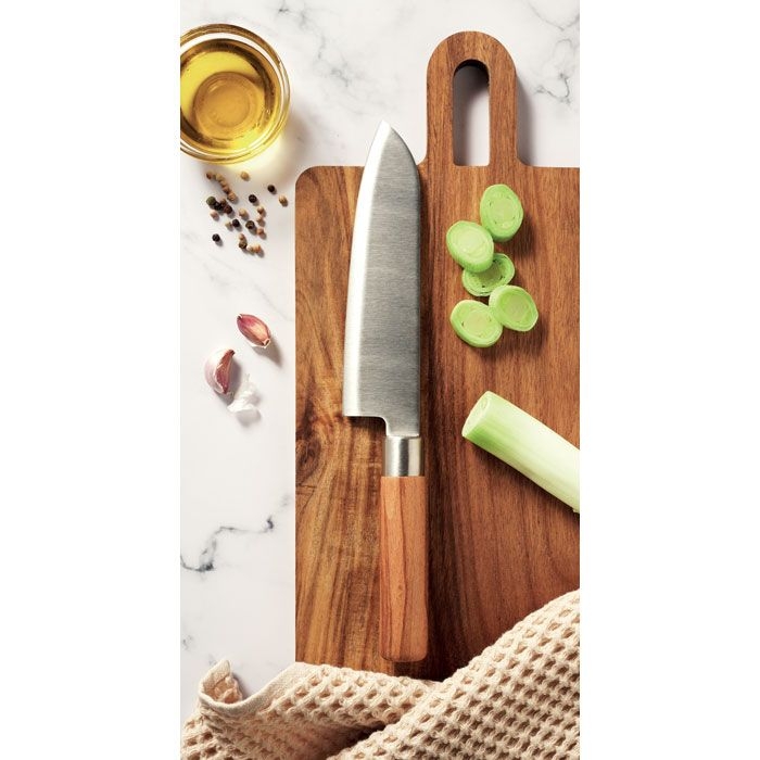 MO3157-14Slice Kochmesser mit Buchenholz_ silber