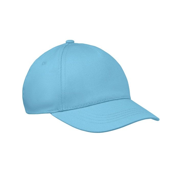 MO2346-66Buzz Kids 5-Panel-Baseball-Cap Kinder_ babyblau