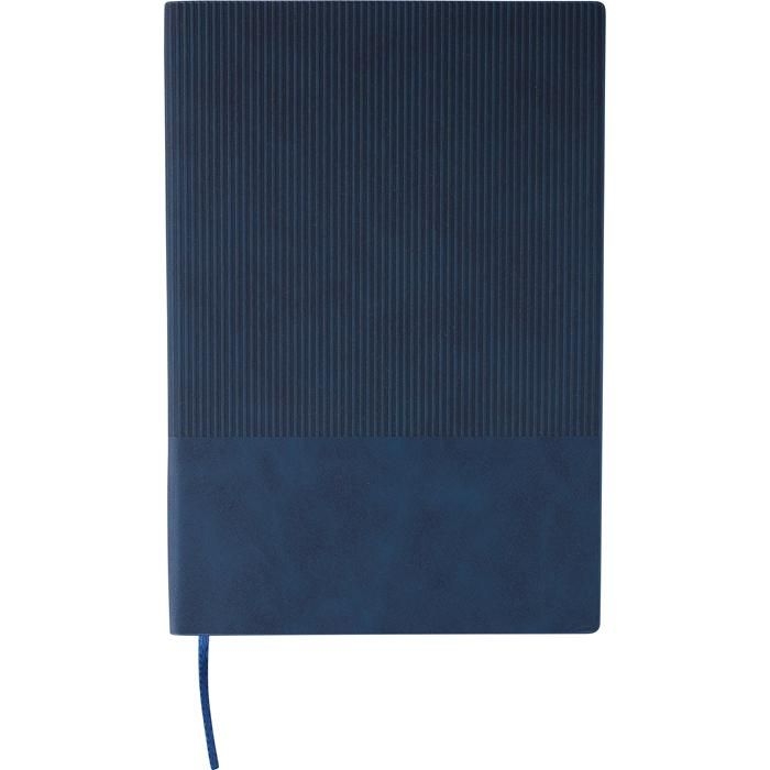 GI1274007-05Recyceltes PU-Notizbuch _A5_ Elian_ blau