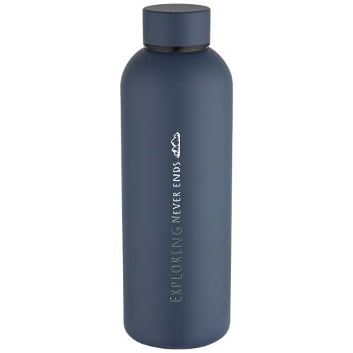 PF100920-3Spring 750 ml RCS-zertifizierte einwandige Trinkflasche aus recyceltem Edelstahl_ hale blau