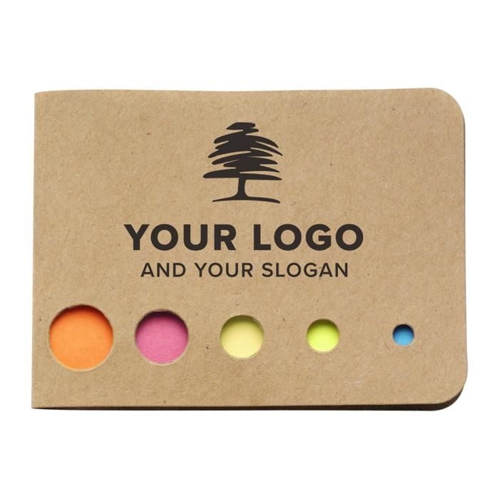 GI9104-02Haftnotizen aus Karton Dwayne_ weiss