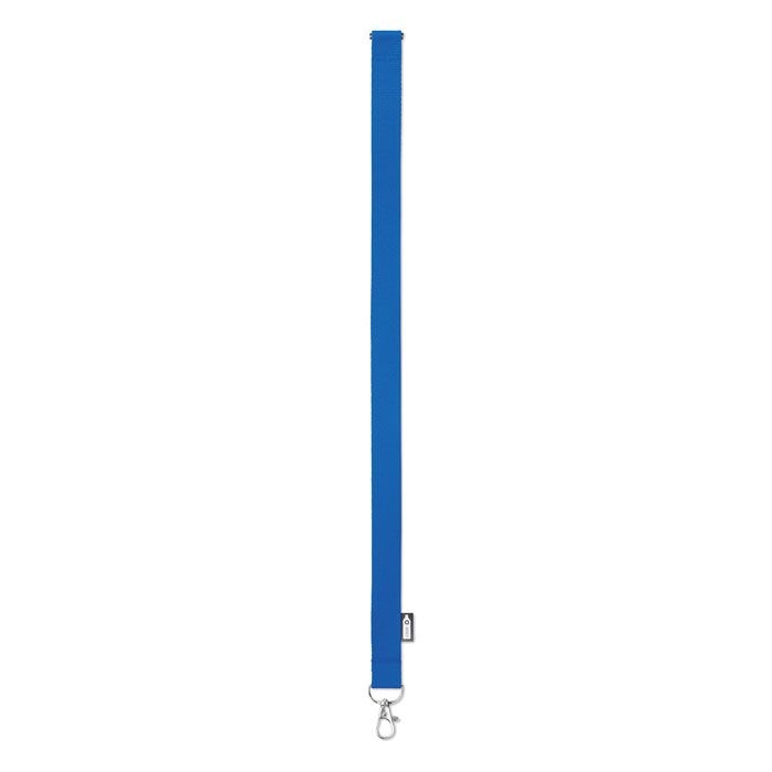 MO6100-37Lany Rpet Lanyard RPET 20mm_ koenigsblau