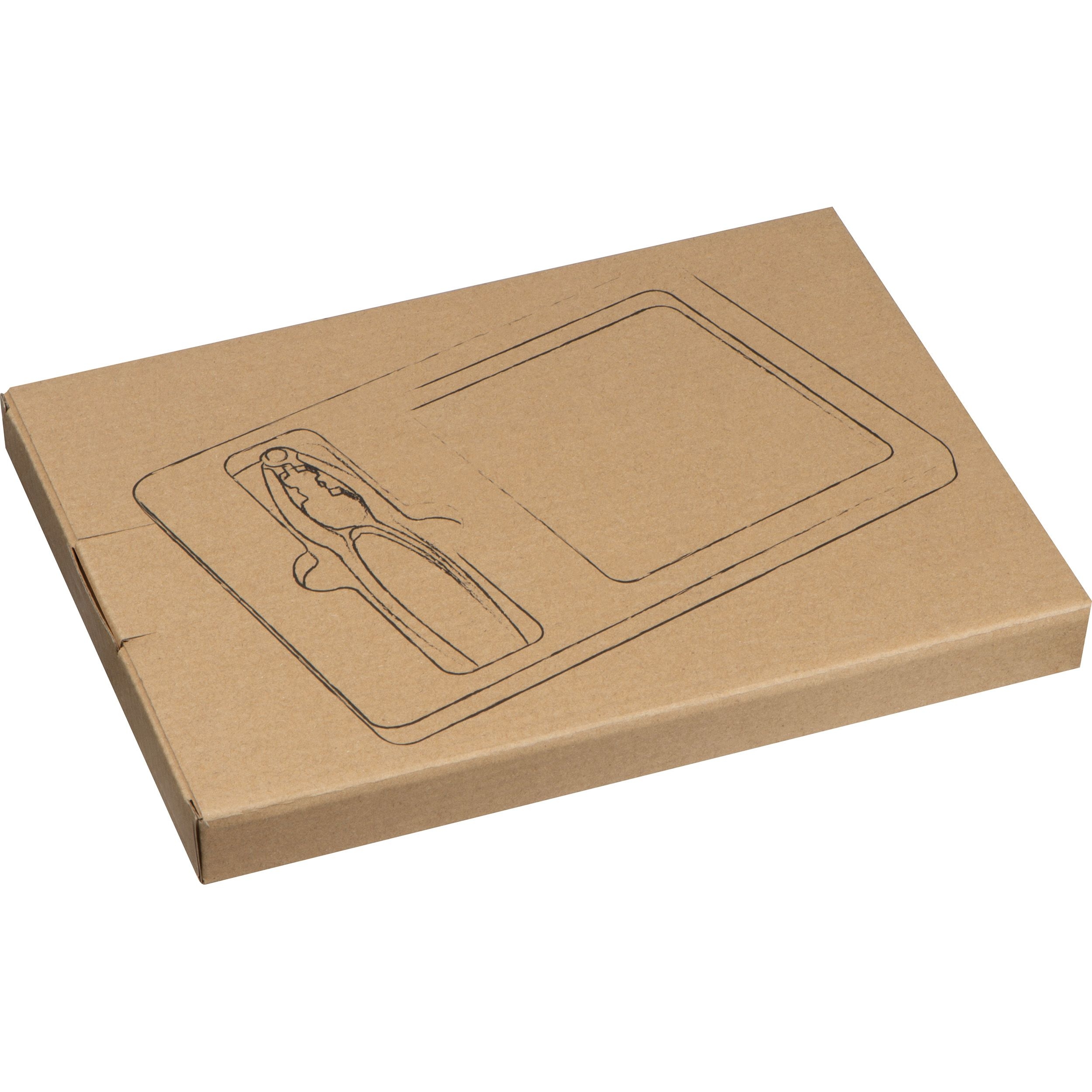 MA82660-13Nussknacker mit Bambusschale MARISA_ beige