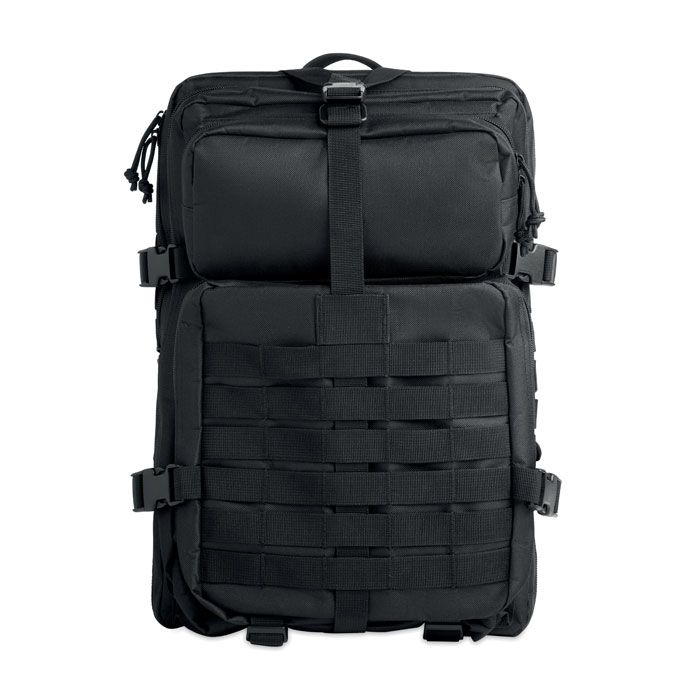 MO2970-03Carryconfi Outdoor-Rucksack 600D RPET_ schwarz