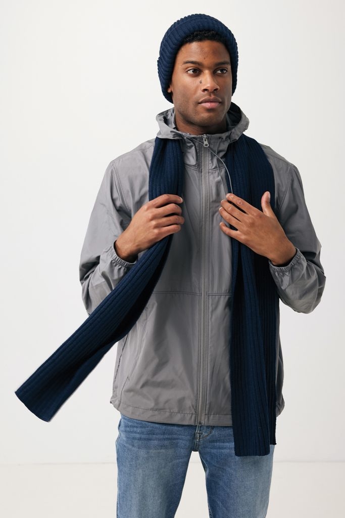 XDP453.39-25Impact AWARE™ Polylana® doppelt gestrickte Muetze_ navy blau