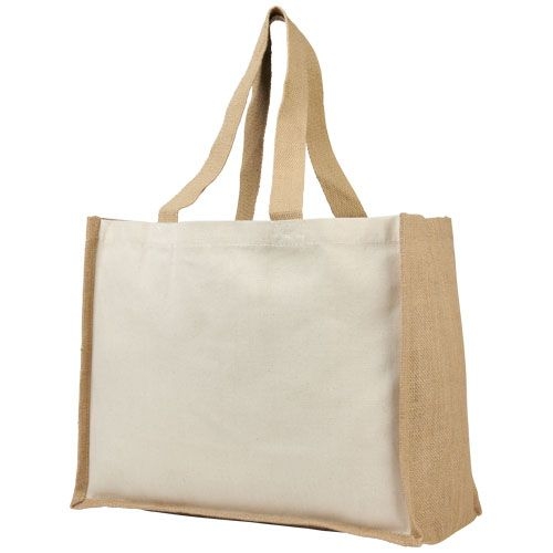 PF210701-1Varai 320 g_m Canvas und Jute Einkaufstasche 23L_ natural_natur