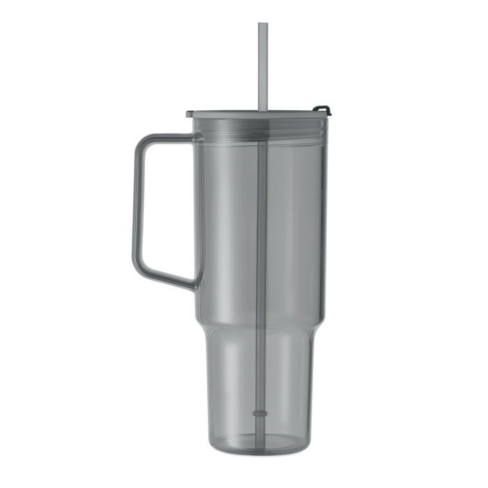 MO2964-27Mugora Trinkbecher RPET 1200ml_ transparent grau