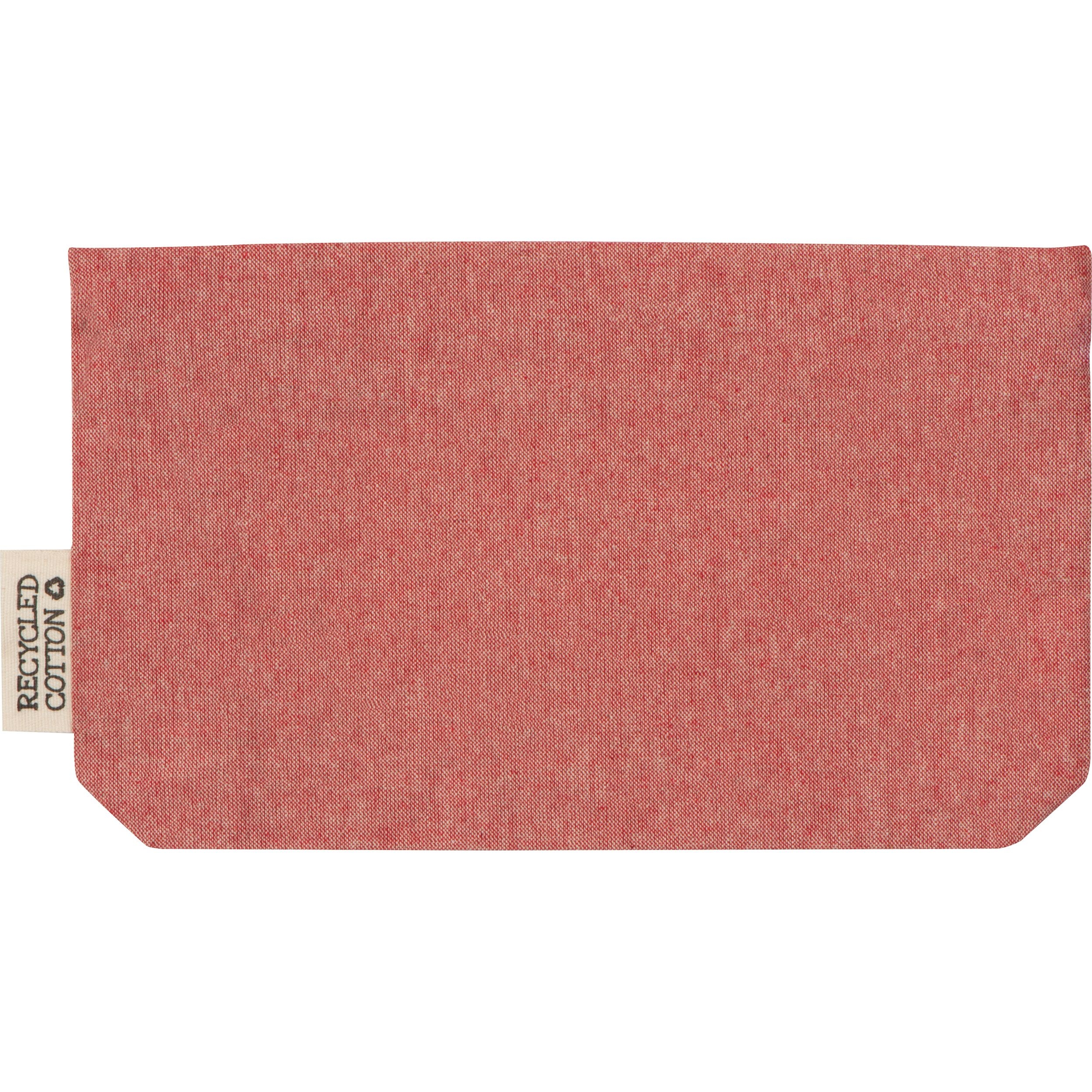 MA64310-05Baumwolletui mit Reissverschluss HARRY_ rot