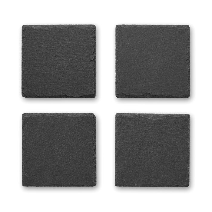 MO9124-03Slate4 Untersetzer-Set_ schwarz