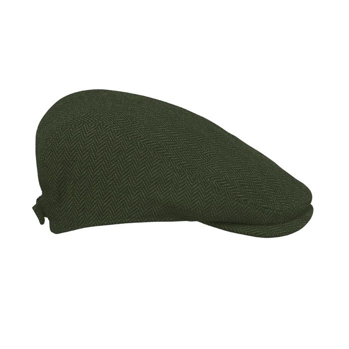MO2966-60Blind Peak Newsboy-Kappe 335 g_m²_ dunkelgruen