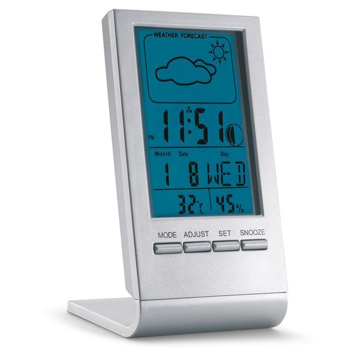 KC6460Sky Wetterstation mit blauem LCD
