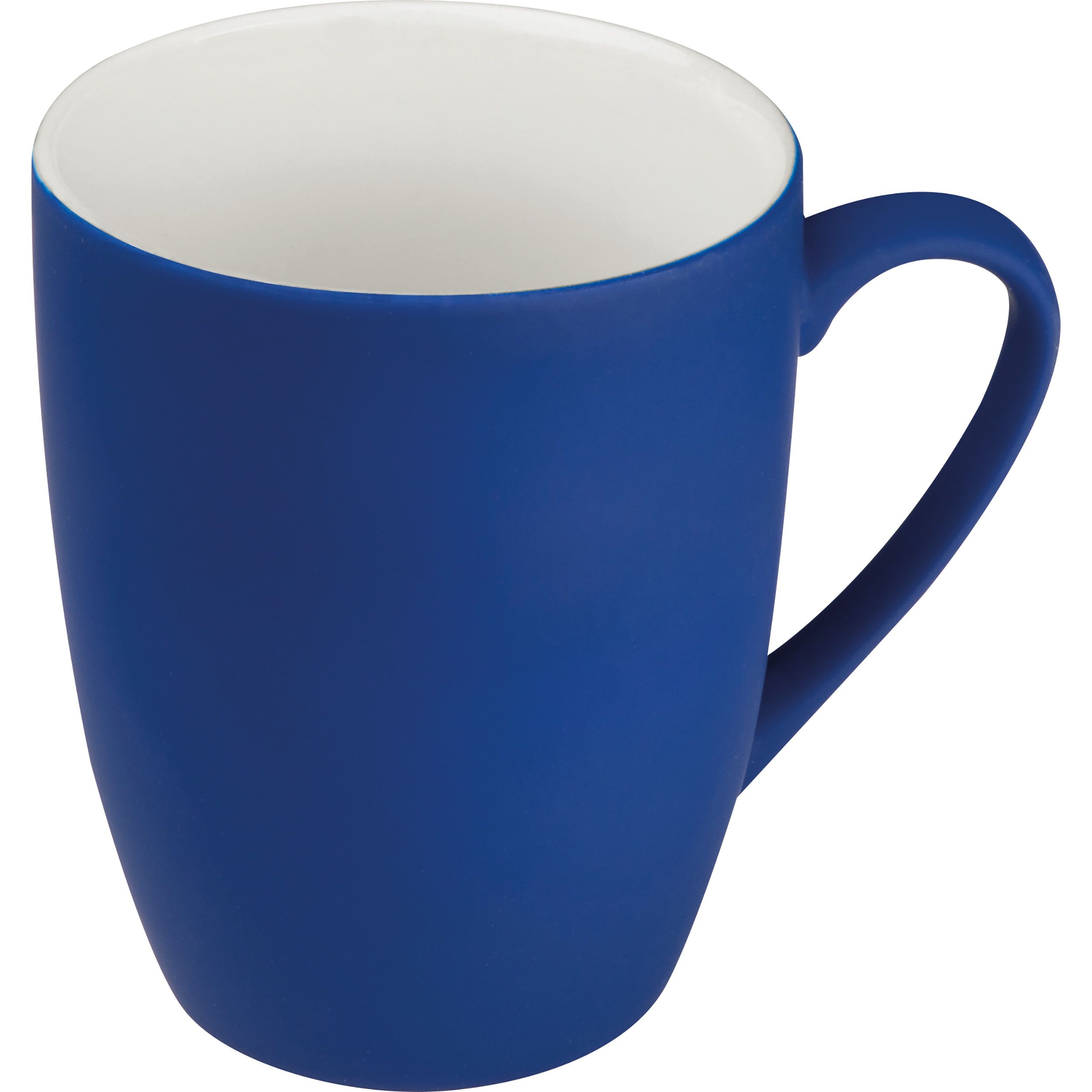 MA80655-04Tasse aus Porzellan_ aussen gummiert_ 300ml JUDYTA_ blau