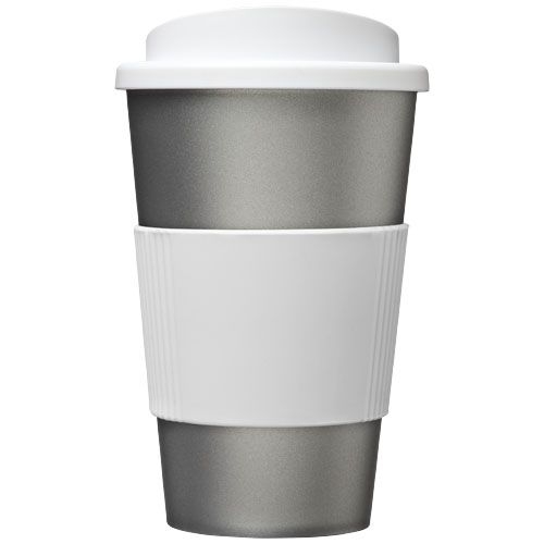 PF210002-24Americano® 350 ml Isolierbecher mit Schutzring_ silber_weiss