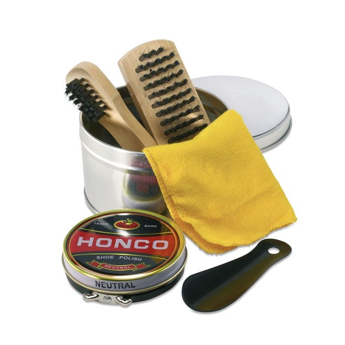 KC1050Torton Schuhputzset in Geschenkdose