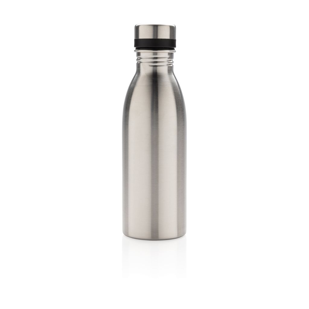 XDP435.71-2Deluxe Wasserflasche aus RCS recyceltem Stainless-Steel_ silber