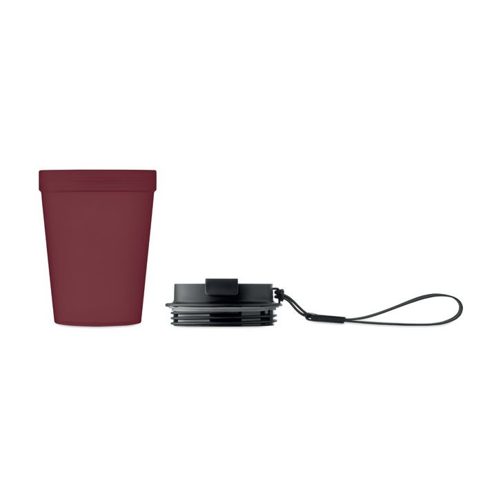 MO2670-02Isforden Tumbler Einwandiger Becher 300 ml_ bordeaux