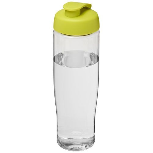 PF210040-5H2O Active® Tempo 700 ml Sportflasche mit Klappdeckel_ transparent_limone