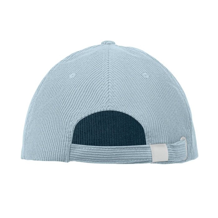 MO2879-66Wale Baseball Kappe 5 Panels Cord_ babyblau