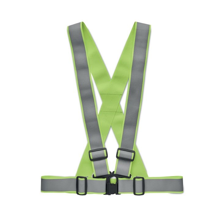 MO2405-68Allvisible_ Reflektierende Guertelweste B3_ neon gruen