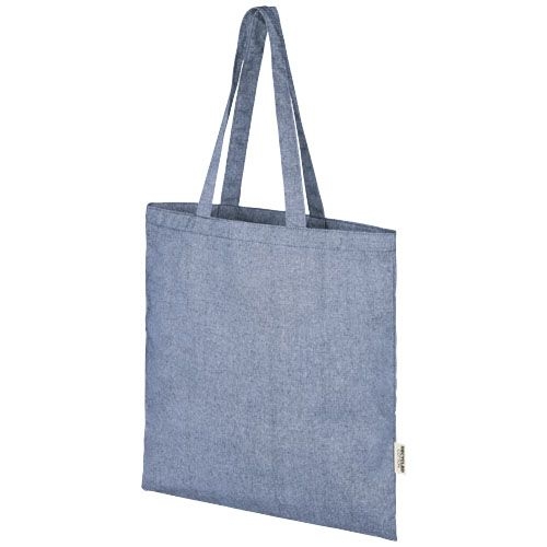 PF120703-2Pheebs 150 g_m² Aware™ recycelte Tragetasche _ heather blau