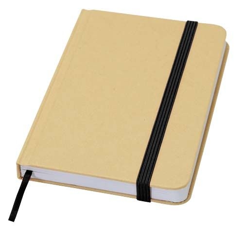 PF106022-5Reed A6 Hardcover Notizbuch_ blanko_ aus recyceltem Material_ schwarz