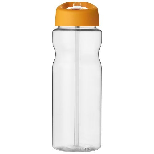 PF210437-12H2O Active® Base Tritan™ 650 ml Sportflasche mit Ausgussdeckel_ transparent klar_orange