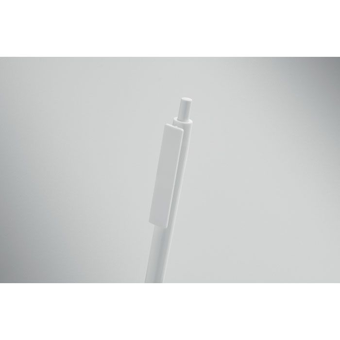 MO2830-06Ampla Druckkugelschreiber recy. ABS_ weiss