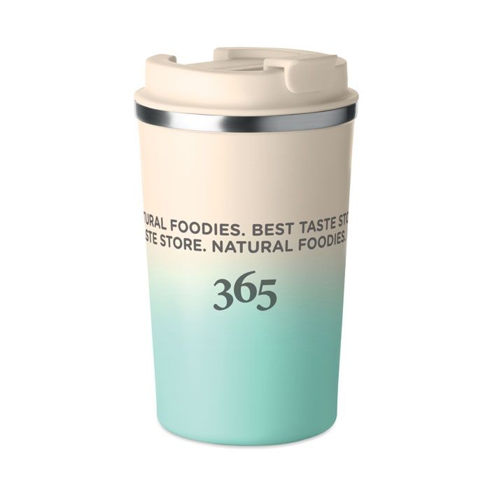 MO2885-77Brace Gradient Doppelwandiger Becher 350 ml_ mintgruen