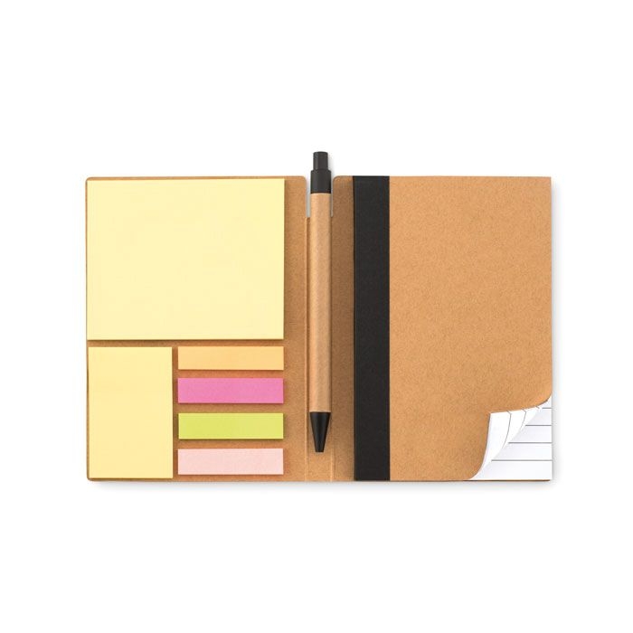 MO9213-03Reconote Recyceltes Notizbuch_ schwarz