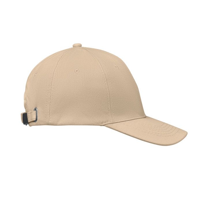 MO1464-13Buffalo Baseball cap 6 panels 260g_m²_ beige