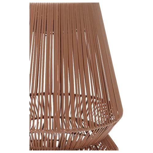 PF124491-1Originalhome Lampion tragbare Laterne aus recyceltem Material_ ziegelstein