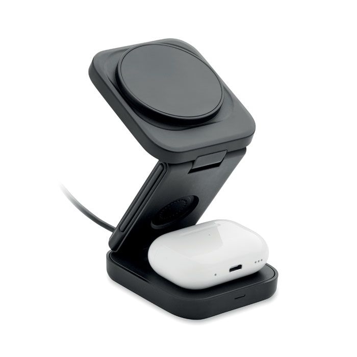MO3117-03Satelit 3in1 faltbare Ladestation_ schwarz