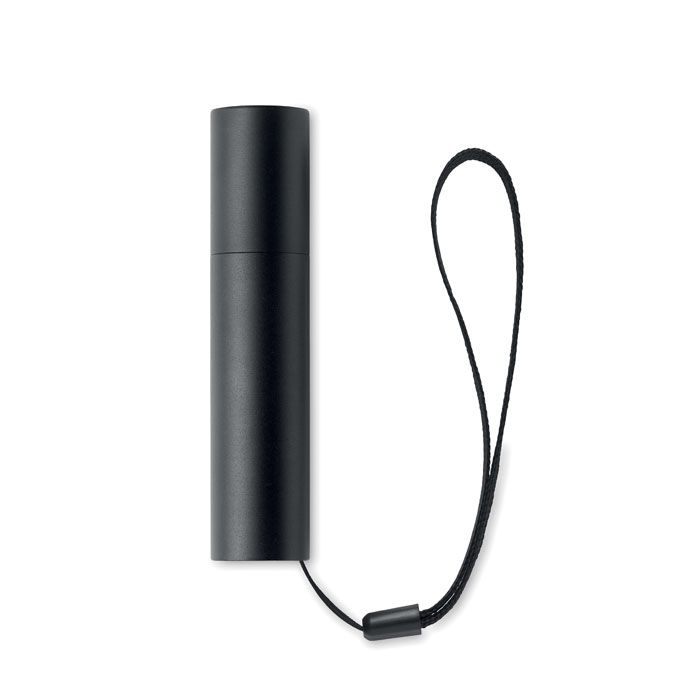 MO2461-03Aluminate Wiederaufladbare Taschenlampe_ schwarz