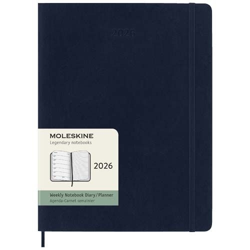 PF107755-2Moleskine Softcover 12 Monate Wochenkalender XL_ saphir